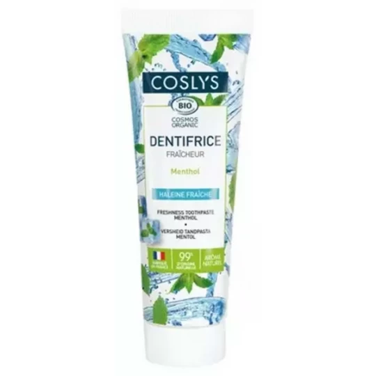 Coslys Dentifrice Fraîcheur Bio 100 g