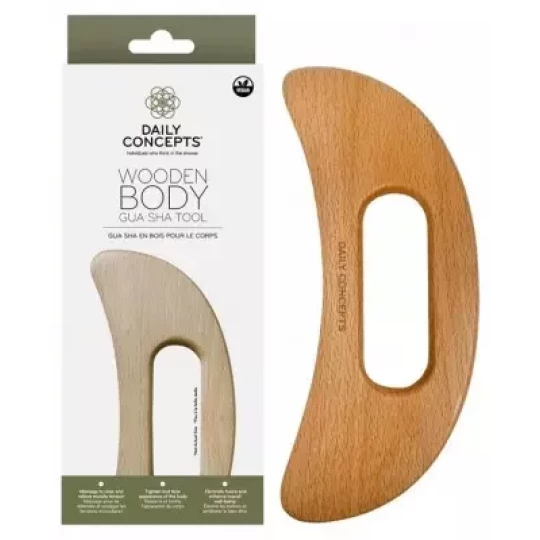 Daily Concepts Gua Sha en Bois pour le Corps