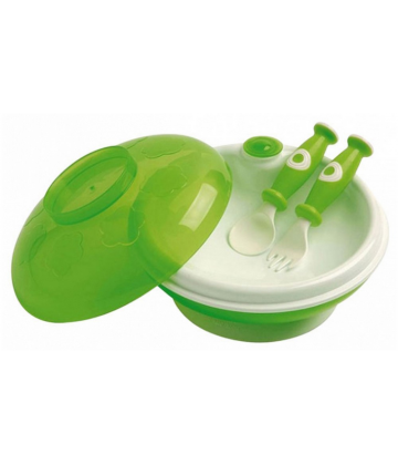dBb Remond Assiette Garde au Chaud - Couleur : Vert