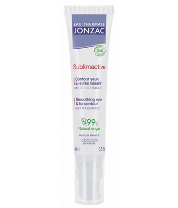 Eau Thermale Jonzac Sublimactive Contour Yeux Lèvres Lissant Bio 15 ml