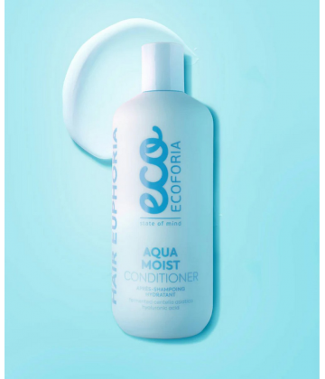 Ecoforia Aqua Moist Après-Shampoing Hydratant 400 ml