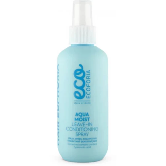 Ecoforia Aqua Moist Spray Après-Shampoing Hydratant 200 ml