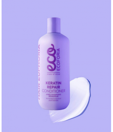 Ecoforia Keratin Repair Après-Shampoing Réparateur 400 ml