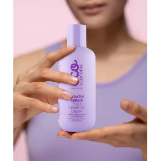 Ecoforia Keratin Repair Crème 15en1 Réparatrice 200 ml - image 2