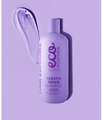 Ecoforia Keratin Repair Shampoing Réparateur 400 ml