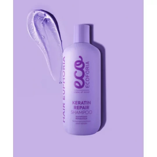 Ecoforia Keratin Repair Shampoing Réparateur 400 ml - image 2