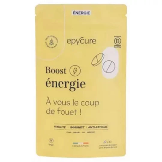 Epycure Boost Énergie Comprimés à Croquer x 30