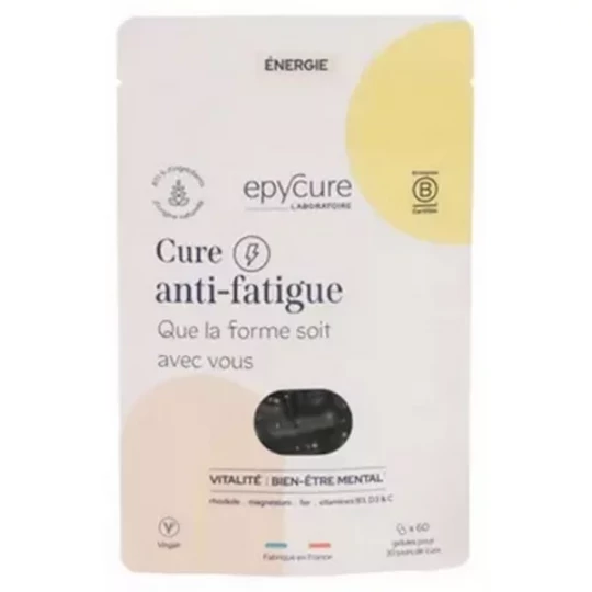 Epycure Cure Anti-Fatigue Gélules x 60