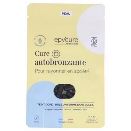 Epycure Cure Autobronzante Gélules x 30