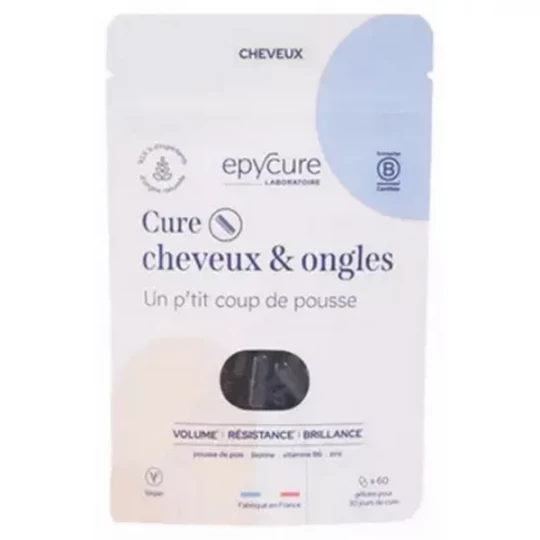 Epycure Cure Cheveux Ongles Gélules x 60