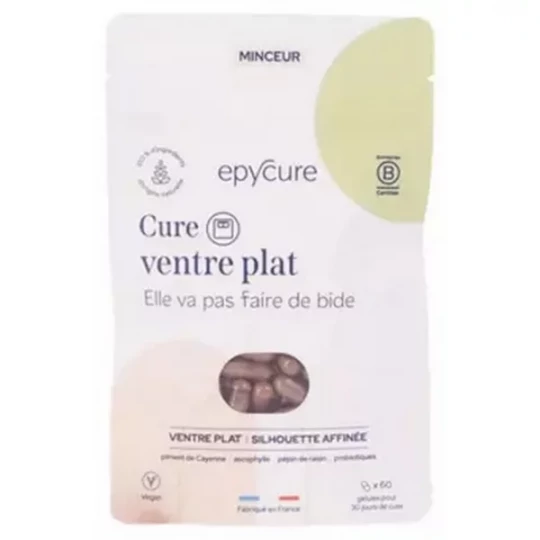 Epycure Cure Ventre Plat Gélules x 60