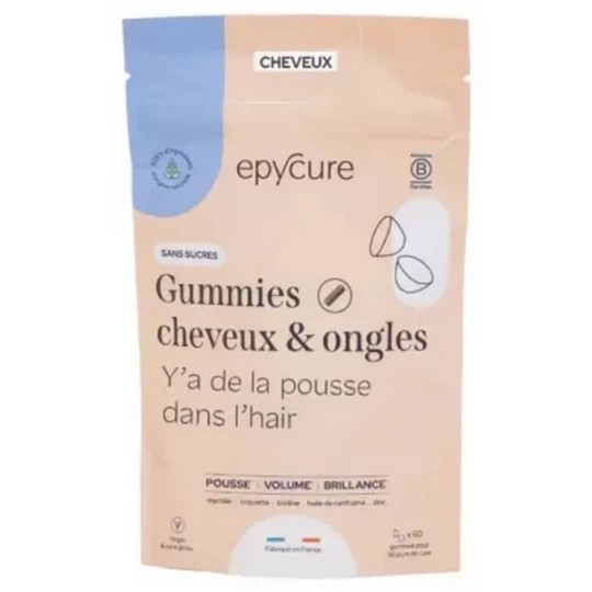 Epycure Gummies Cheveux Ongles Gummies x 60