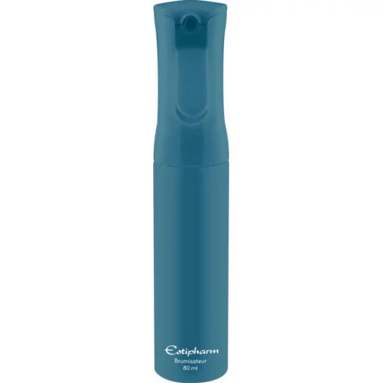 Estipharm Brumisateur Rechargeable 80 ml - Couleur : Bleu