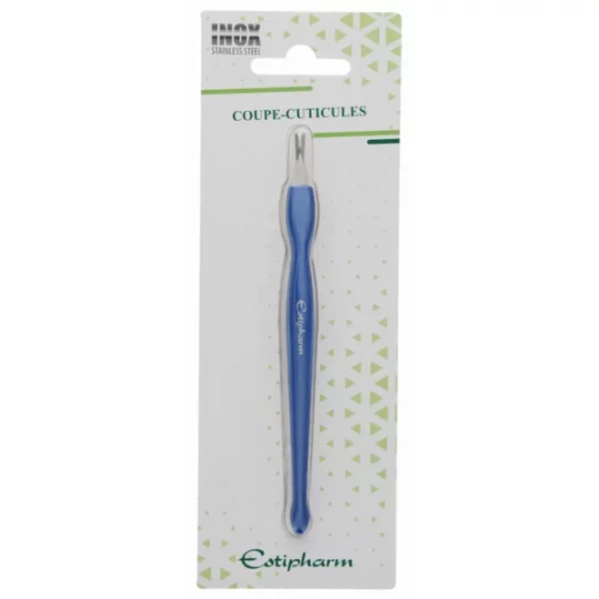 Estipharm Coupe-Cuticules - Couleur : Bleu