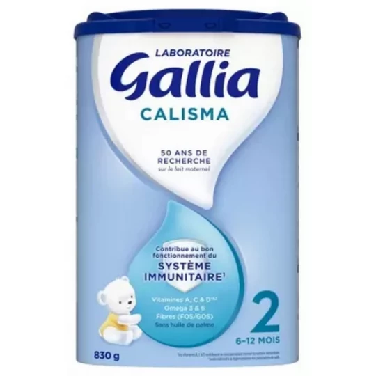 Gallia Calisma 2ème Âge 6-12 Mois 830 g