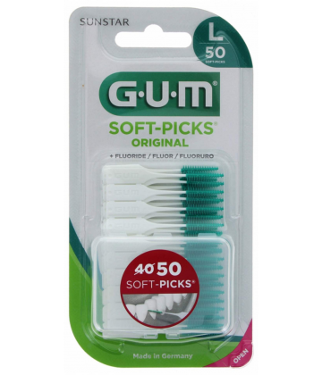 GUM Soft-Picks Original Taille M x 50