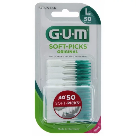 GUM Soft-Picks Original Taille M x 50