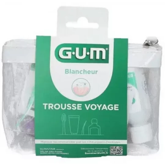 GUM Trousse Voyage Blancheur