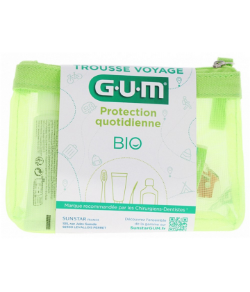 GUM Trousse Voyage Protection Quotidienne Bio