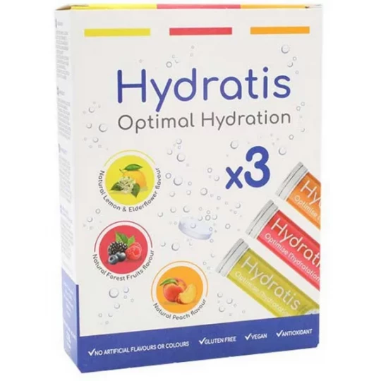 Hydratis Solution d'Hydratation Coffret Pastilles Effervescentes 20 x 3