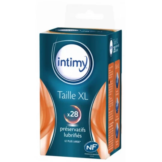 Intimy Taille XL Préservatifs x 28