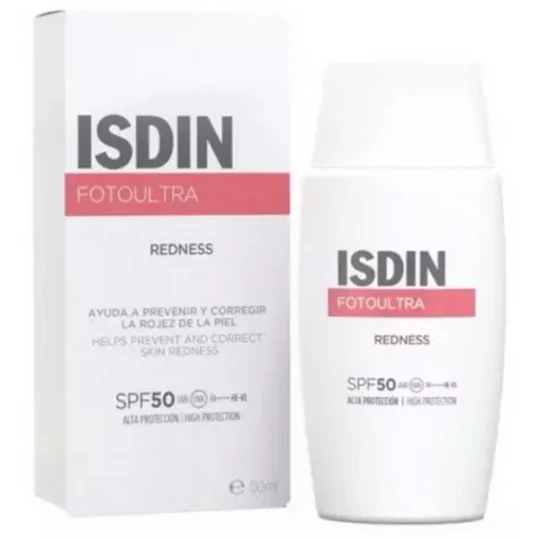 Isdin FotoUltra Redness Crème Solaire Anti-Rougeurs SPF50 50 ml