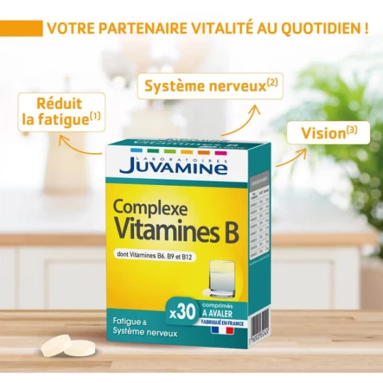 Juvamine Complexe Vitamines B Gélules x 30 - image 3