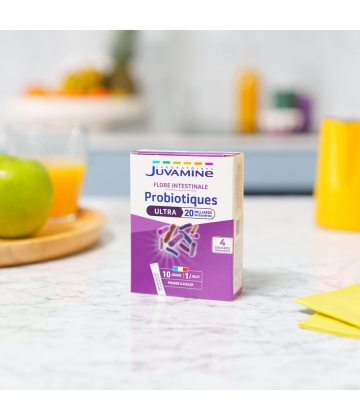 Juvamine ProBiotiques Ultra 20 Milliards Sticks x 10