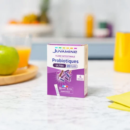 Juvamine ProBiotiques Ultra 20 Milliards Sticks x 10 - image 4