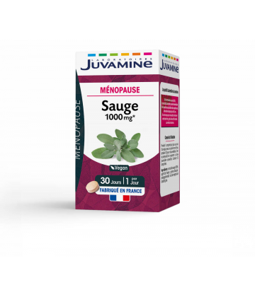 Juvamine Sauge 1000 mg Comprimés x 30