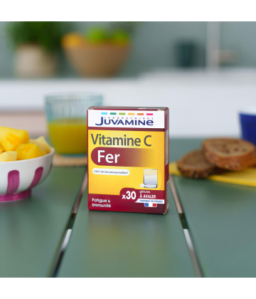 Juvamine Vitamine C Fer Gélules x 30
