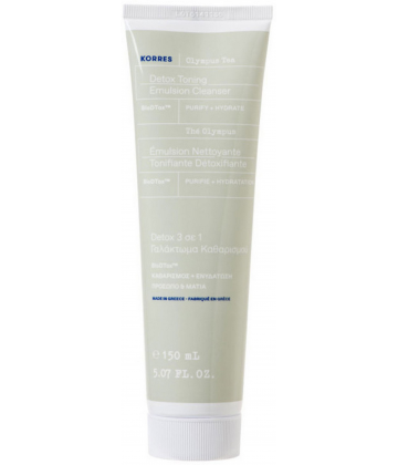 Korres Émulsion Nettoyante Tonifiante Détoxifiante 150 ml