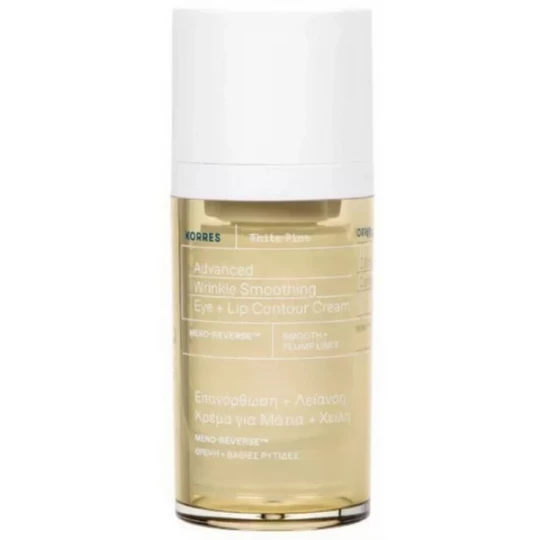 Korres Pin Blanc Crème Yeux et Lèvres 15 ml