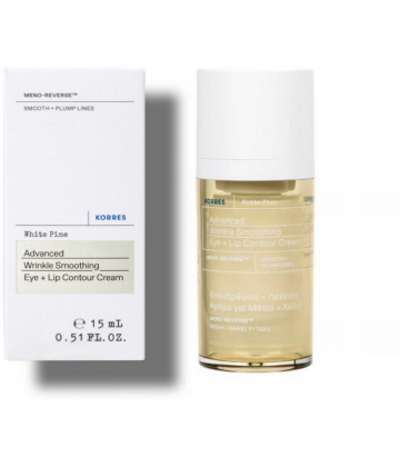 Korres Pin Blanc Crème Yeux et Lèvres 15 ml
