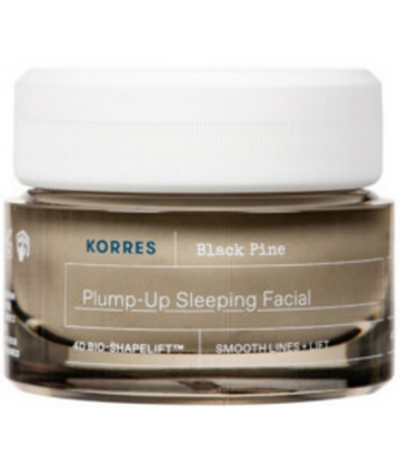 Korres Pin Noir Crème de Nuit Rebond Raffermissante et Repulpante 40 ml