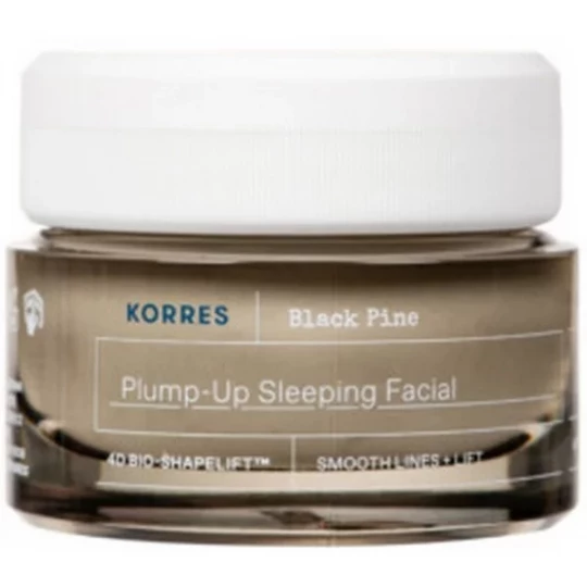 Korres Pin Noir Crème de Nuit Rebond Raffermissante et Repulpante 40 ml