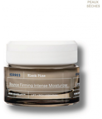 Korres Pin Noir Crème Rebond Raffermissante et Nourrissante 40 ml