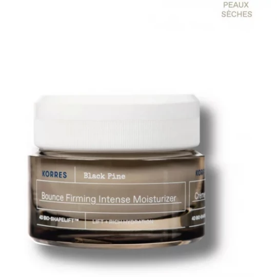 Korres Pin Noir Crème Rebond Raffermissante et Nourrissante 40 ml