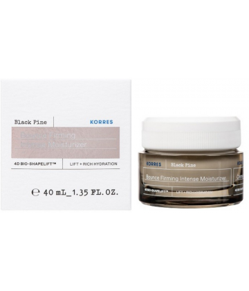 Korres Pin Noir Crème Rebond Raffermissante et Nourrissante 40 ml