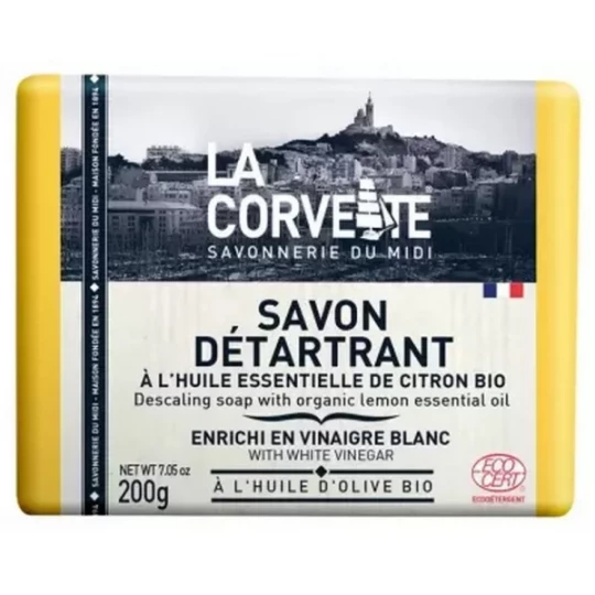 La Corvette Savon Détartrant Bio 200 g