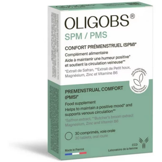 Laboratoire CCD Oligobs Confort Prémenstruel (SPM) Comprimés x 30