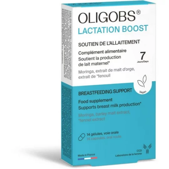 Laboratoire CCD Oligobs Lactation Boost Gélules x 14