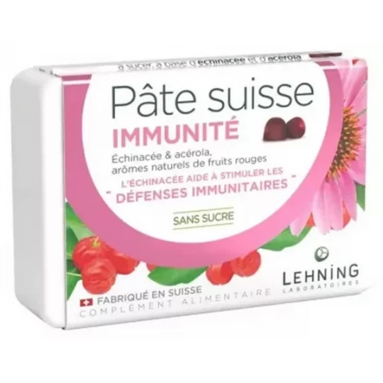 Lehning Pâte Suisse Immunité Gommes x 40