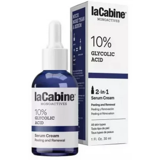 laCabine Monoactives 10 % Glycolic Acid Sérum Crème 30 ml