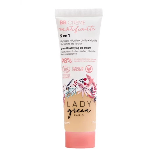 Lady Green BB Crème Matifiante 5en1 Bio 30 ml - image 2