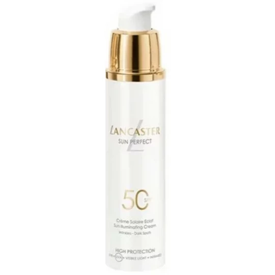 Lancaster Sun Perfect Crème Solaire Visage Éclat SPF50 50 ml