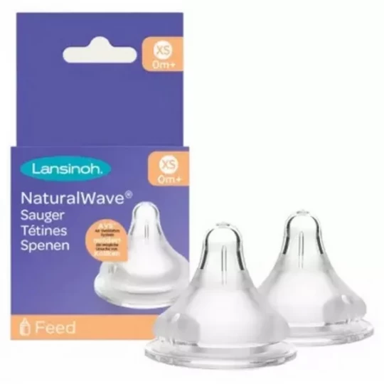 Lansinoh Natural Wave Tétines 0 Mois et + x 2 - image 5
