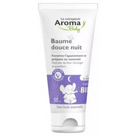 Le Comptoir Aroma Baby Baume Douce Nuit Bio 50 ml