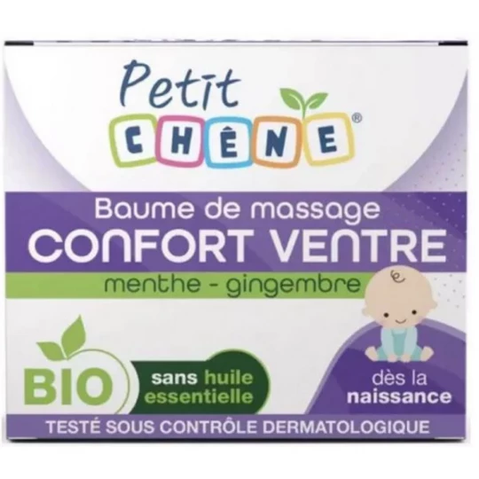 Les 3 Chênes Petit Chêne Baume de Massage Confort Ventre Bio 40 ml