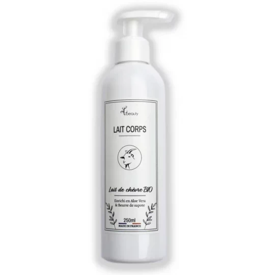 LHBEAUTY Lait Corps au Lait de Chèvre 250 ml